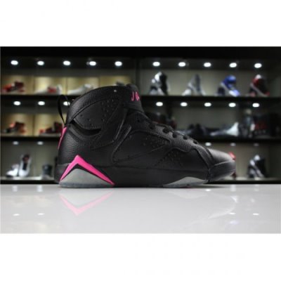 Nike Air Jordan 7 Pembe / Siyah Basketbol Ayakkabısı Türkiye - N4IYGBCD